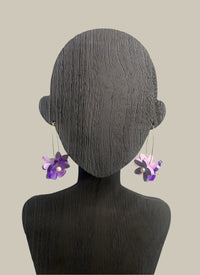 Flowerball Statement Earrings