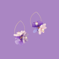 Flowerball Statement Earrings - The Collection by Brand, Style & Bloom