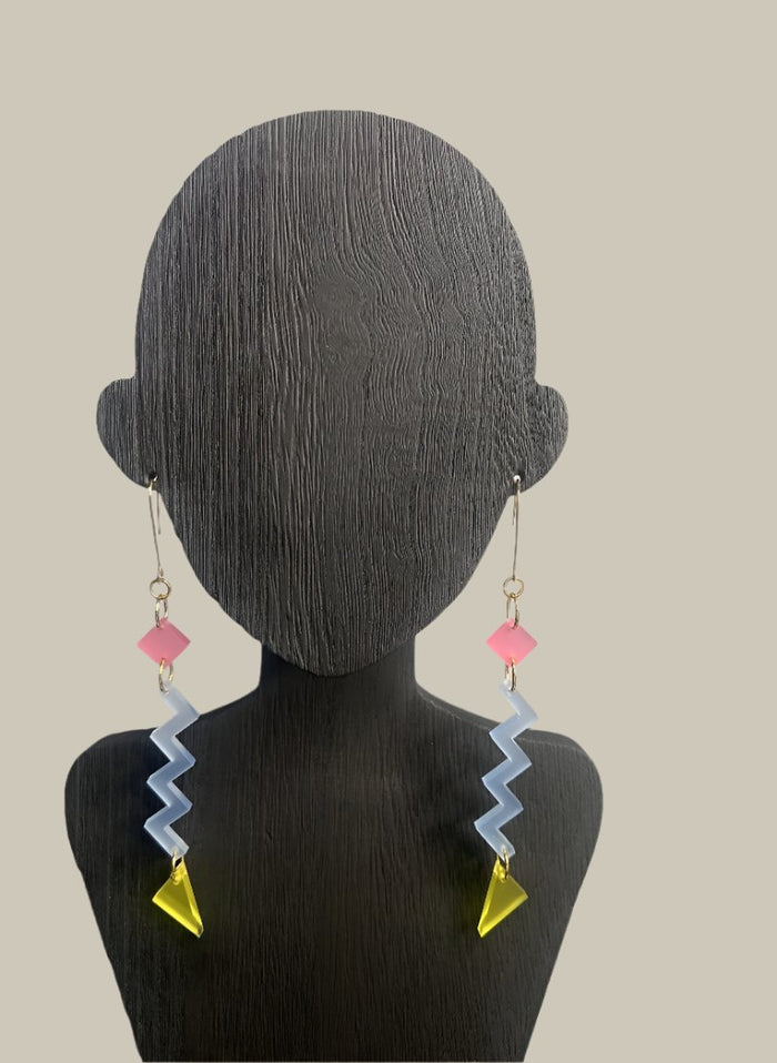 Geometric Statement Earrings