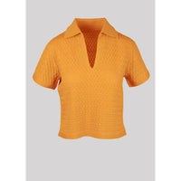 The Pointelle Knit Polo - The Collection by Brand, Style & Bloom