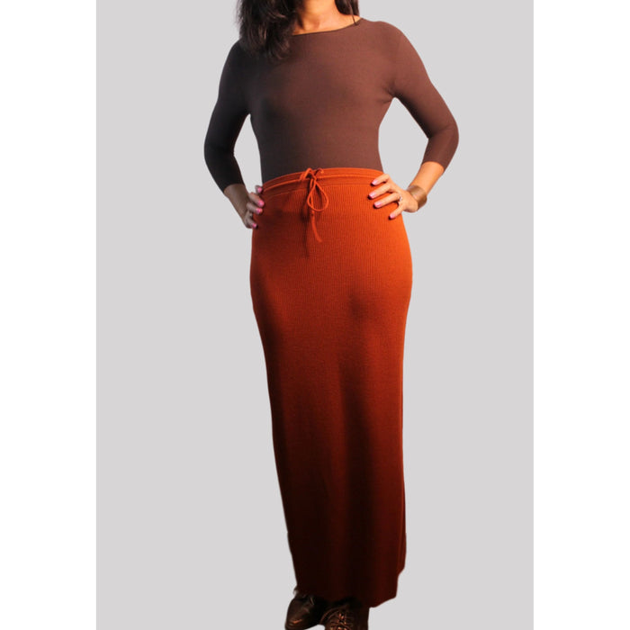 The Long Knit Skirt - The Collection by Brand, Style & Bloom