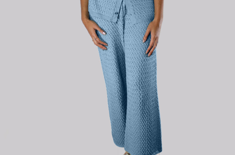 The Pointelle Knit Pants - The Collection by Brand, Style & Bloom