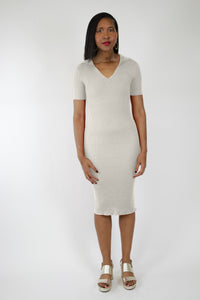 The Ribbed Collar Dress - The Collection by Brand, Style & Bloom